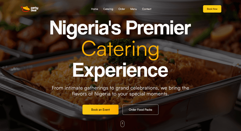 Party Deal Ordering Platform